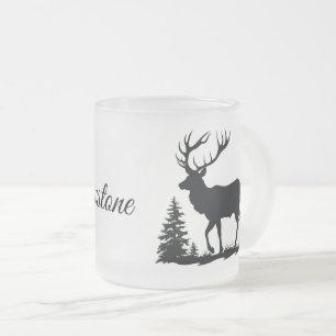 Verre givrée Mug Yellowstone Elk