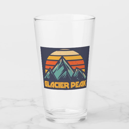 Verre Glacier Peak Rétro Turquoise (Devant)