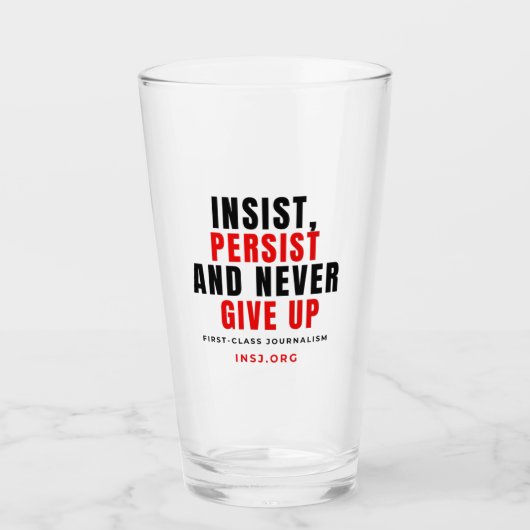 Verre Glass Cup - Never Stop (Devant)