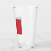 Verre Glass Tumbler Italy Flag 16 onz (Gauche)