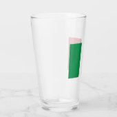 Verre Glass Tumbler Italy Flag 16 onz (Droite)