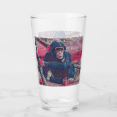 Verre GlitzyAnimal_Chimpanzee_001 (Dos)