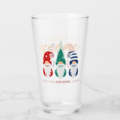 Verre Gnome de Noël Hygge pour les fêtes de neige (Dos)
