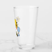 Verre Gnome mignonne aux tournesols (Gauche)