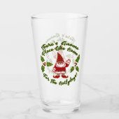 Verre Gnome Place Like Home for Holidays! Logiciel cadea (Devant)