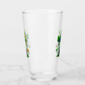 Verre Gnome Whimsical Entouré de Feuilles dynamiques (Gauche)