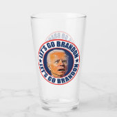 Verre Go Brandon drôle anti Biden Trump 2024 (Dos)
