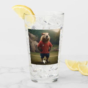 Verre "Goal-Scoring Capybara : The Ultimate Soccer Star