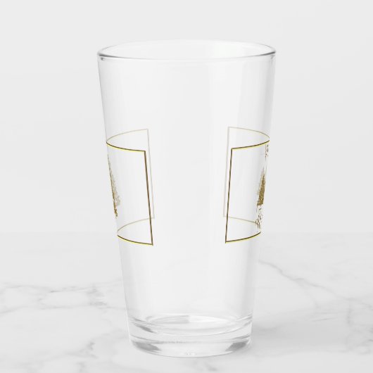 Verre Gold Christmas Trees (Droite)