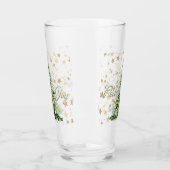 Verre Gold Stars Paix Et Joie Green Christmas Tree (Gauche)