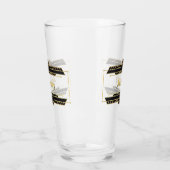 Verre Gold sur le Étiquette Art déco noir (Gauche)