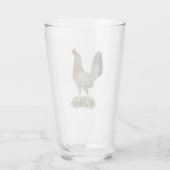 Verre Golden Duckking Hen (Dos)