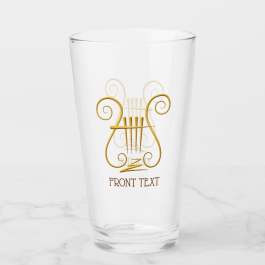 Verre Golden lyre (Devant)