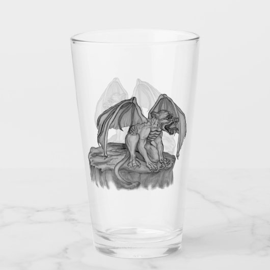 Verre Golem Gargoyle (Devant)