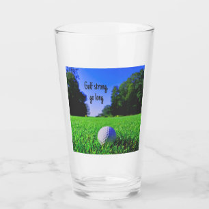 Verre Golf fort aller longue pelouse balle de golf