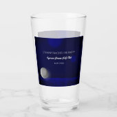 Verre Golf Party Bachelor Party Golfs Navy Blue parcours (Dos)