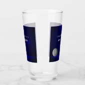Verre Golf Party Bachelor Party Golfs Navy Blue parcours (Gauche)