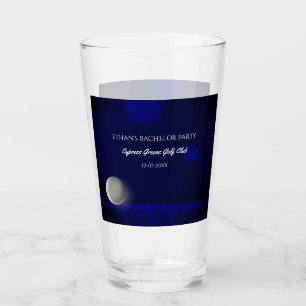 Verre Golf Party Bachelor Party Golfs Navy Blue parcours