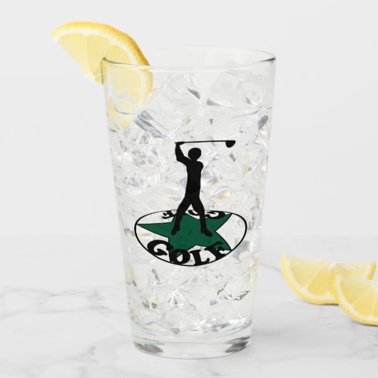 Verre Golf - un jeu merveilleux (Devant glace)