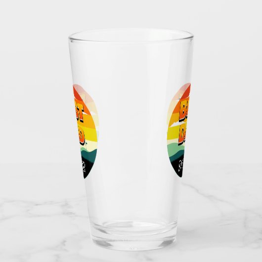 Verre Golfing Golfeur papa meilleur papa par pair (Gauche)