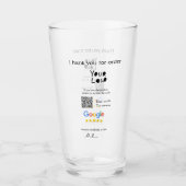 Verre Google examen logo entreprise site Web scanner cod (Devant)