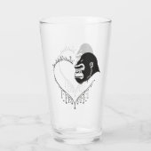 Verre Gorilla Heartbeat (Dos)
