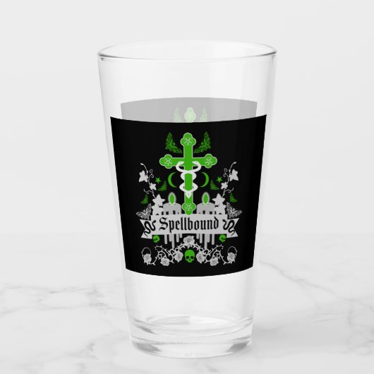 Verre Goth Post Punk Mode (Devant)