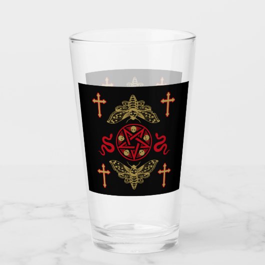 Verre Goth Post Punk Mode (Devant)