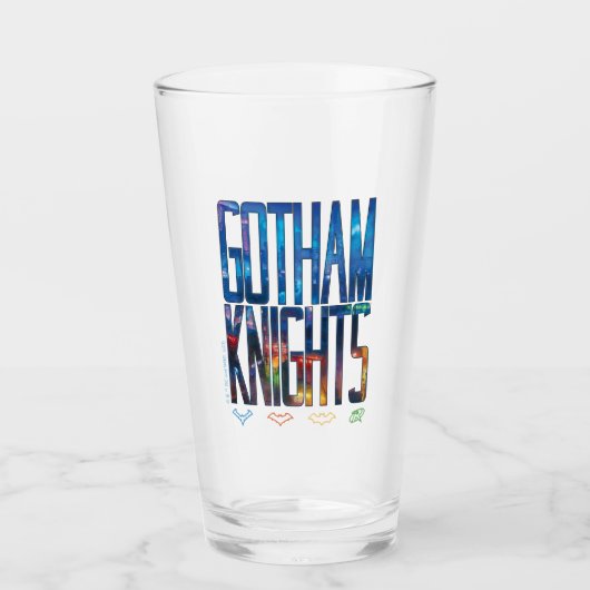 Verre Gotham Knights City Letters (Devant)