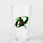 Verre Gotham Knights Robin en logo (Devant)