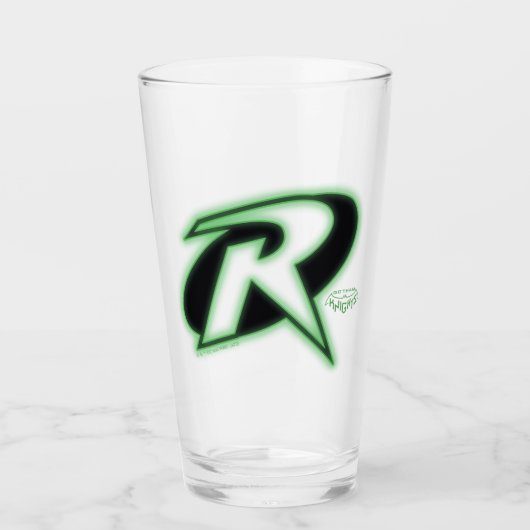 Verre Gotham Knights Robin Logo (Devant)