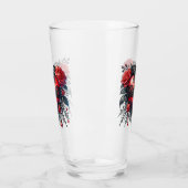 Verre Gothic Heart Valentine Glass Tumbler (Gauche)