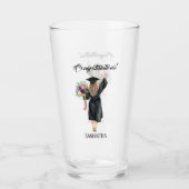 Verre Graduation personnalisée de l'aquarelle (8) (Devant)