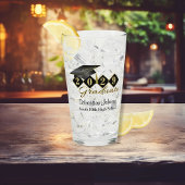 Verre Graduation personnalisée Noir & Or