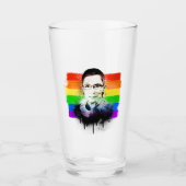 Verre Graffiti de la fierté RBG (Devant)