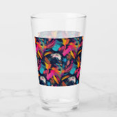 Verre Graffiti éclaboussé de chaos vif (Dos)
