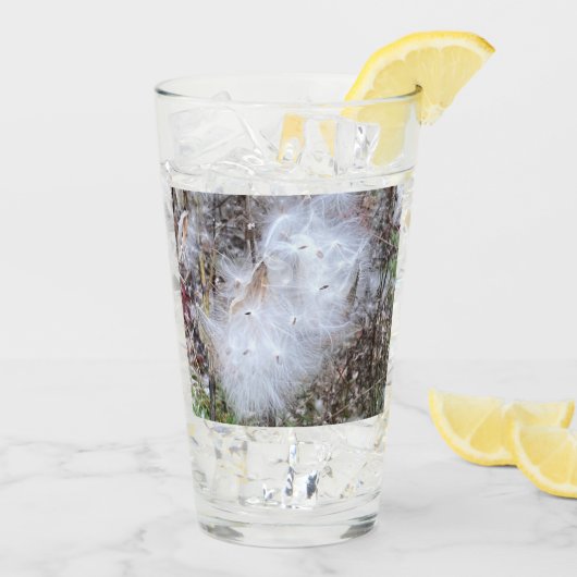 Verre Graines et soie d'algues (Dos glace)
