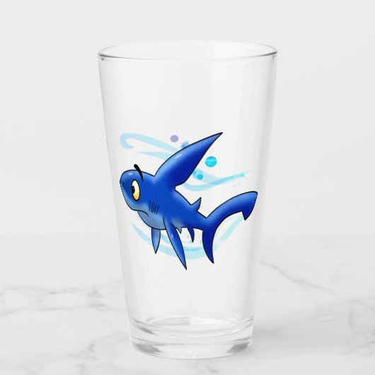 Verre Grand requin cartonné (Devant)