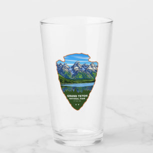 Verre Grand Teton National Park Wyoming Tête de flèche