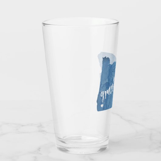 Verre Grant Pass Grain de bois de l'Oregon (Droite)