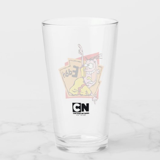 Verre Graphique de caractères de nuage (Dos)