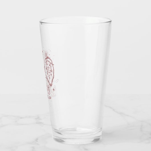 Verre Graphique de constellation GRYFFINDOR™ (Gauche)