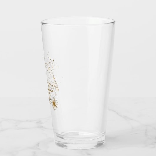 Verre Graphique de constellation HUFFLEPUFF™ (Gauche)