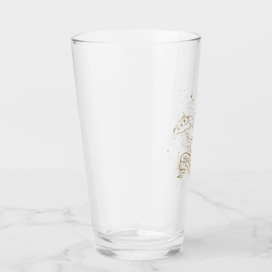 Verre Graphique de constellation HUFFLEPUFF™ (Droite)
