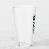 Verre Graphique de la feuille d'autocollants rétro Gooni (Droite)