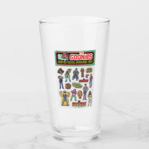 Verre Graphique de la feuille d'autocollants rétro Gooni