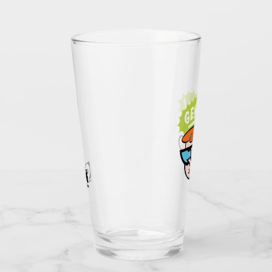 Verre Graphique de légende Dexter "Genius" (Droite)