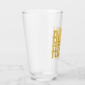 Verre Graphique de nom empilé Adam noir (Droite)