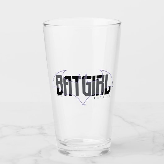 Verre Graphique de nom haute technologie Batgirl (Devant)