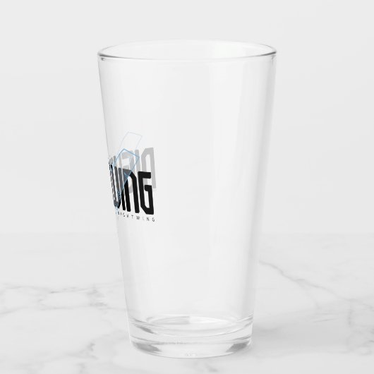 Verre Graphique de nom high-tech Nightwing (Gauche)